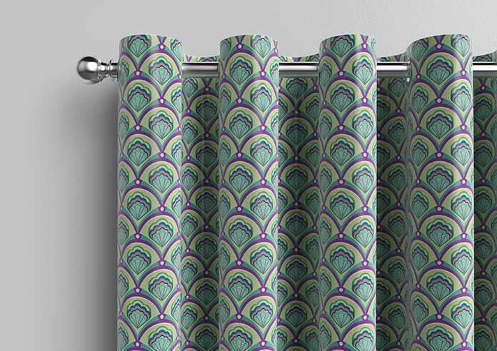 Deco Sea Shells, Neopolitan - Made To Measure Curtains - Image 12